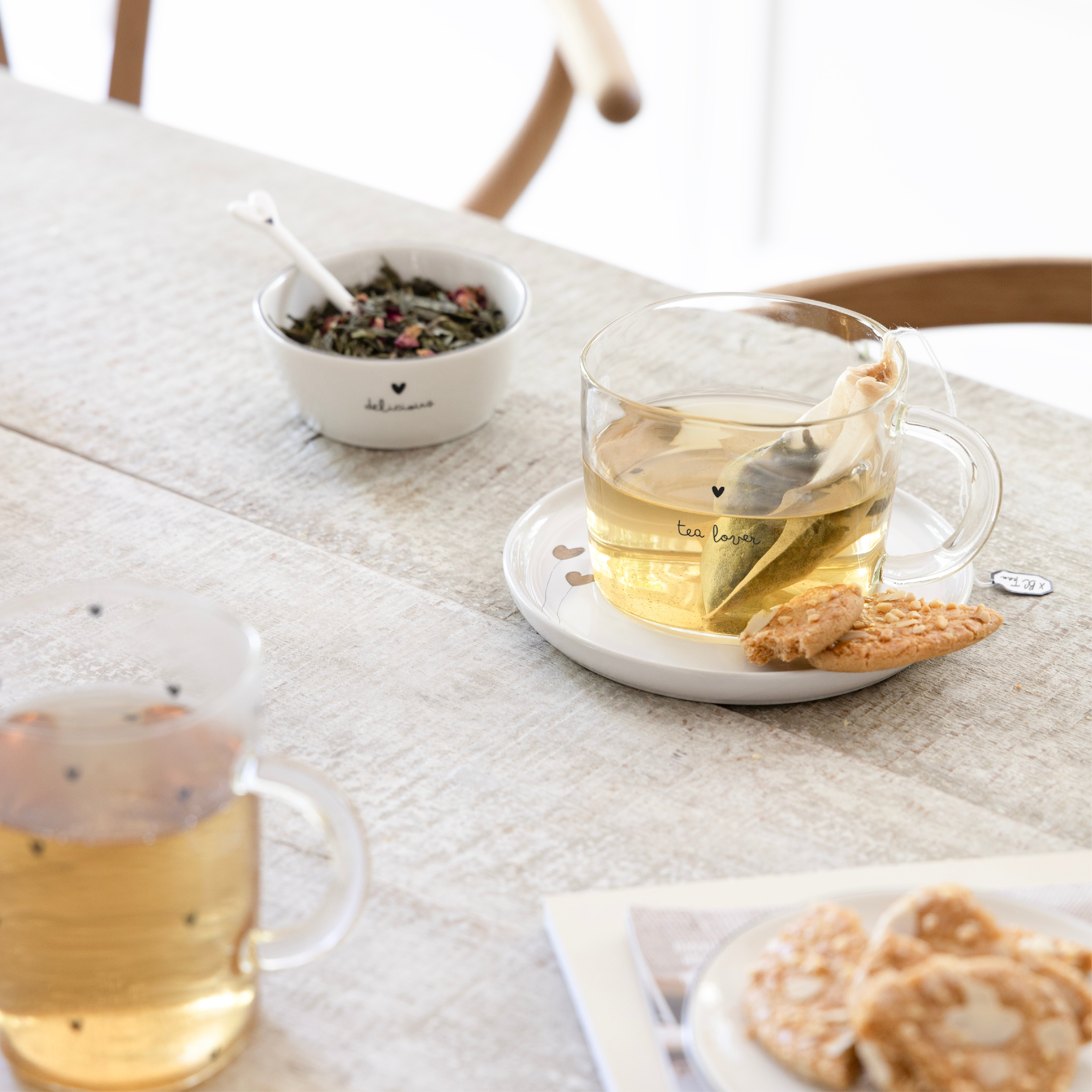 BASTION COLLECTIONS TEEGLAS TEA LOVER - MEDIUM 