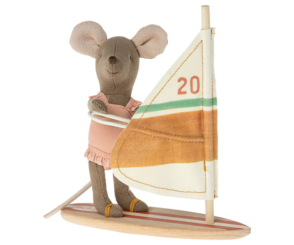 Maileg Strandmaus - Surfer - Kleine Schwester 