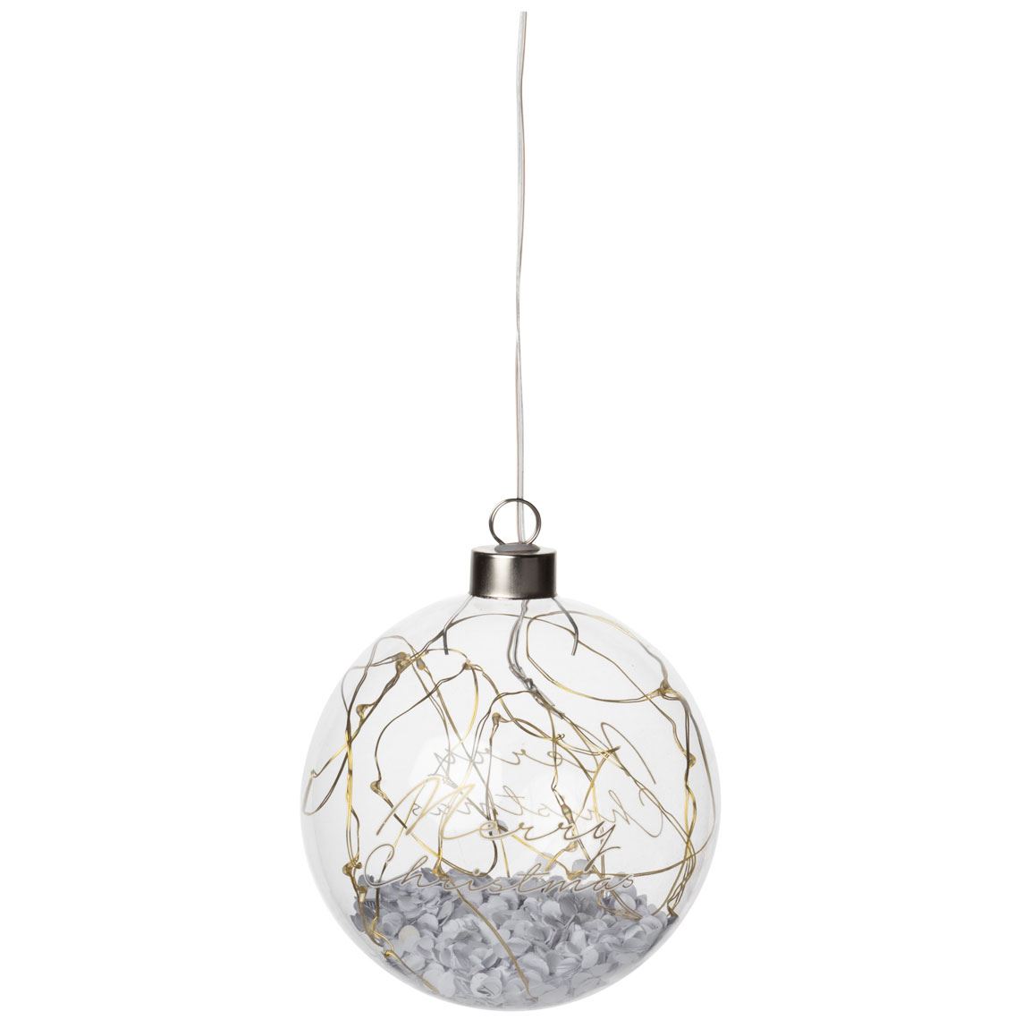 Räder Lichtkugel LED  Klein Merry Christmas