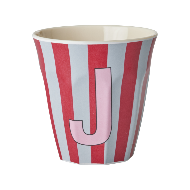 Rice Becher - ROSA - Buchstabe J