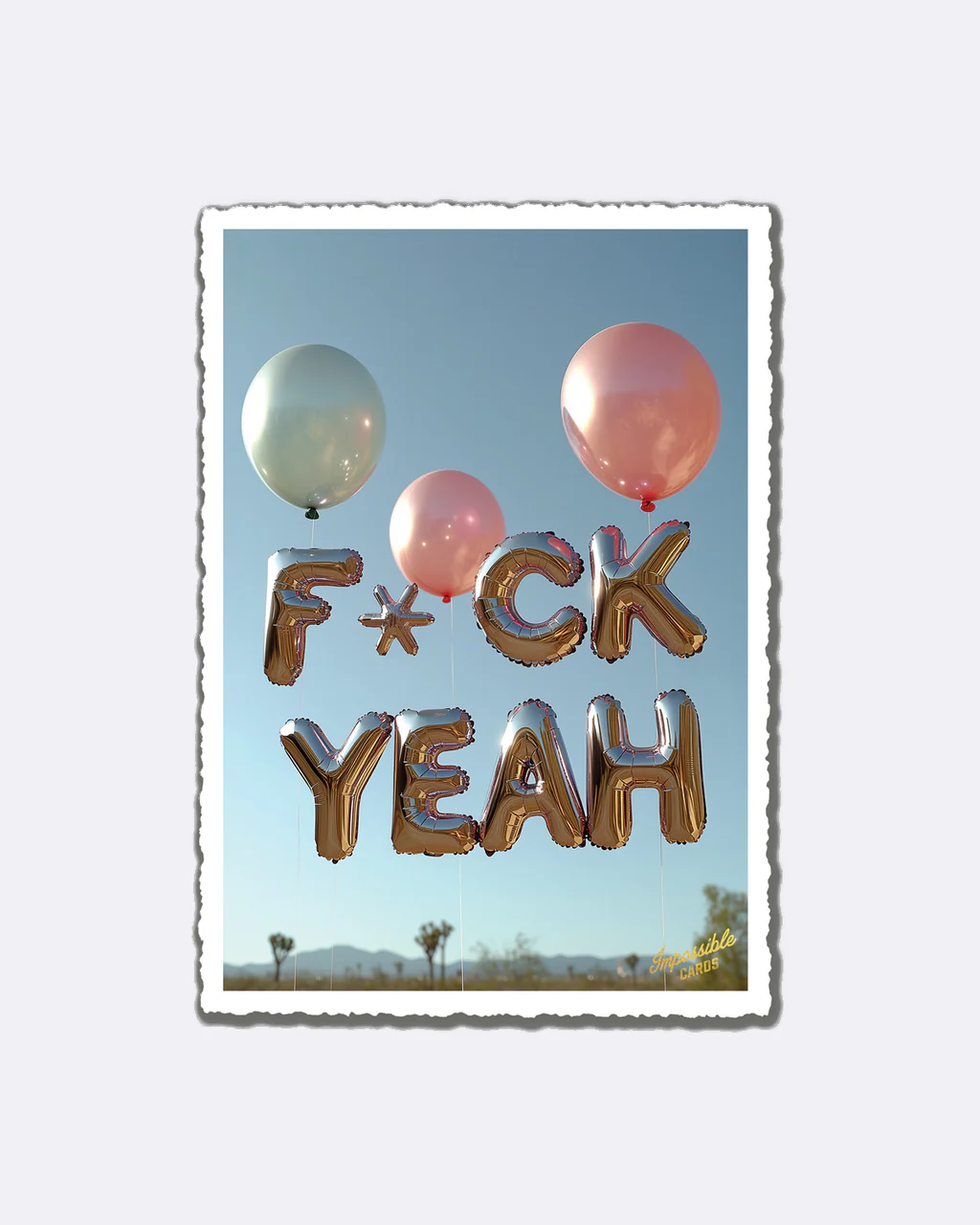 ChicMic Impossible Postkarte - F*ck Yeah