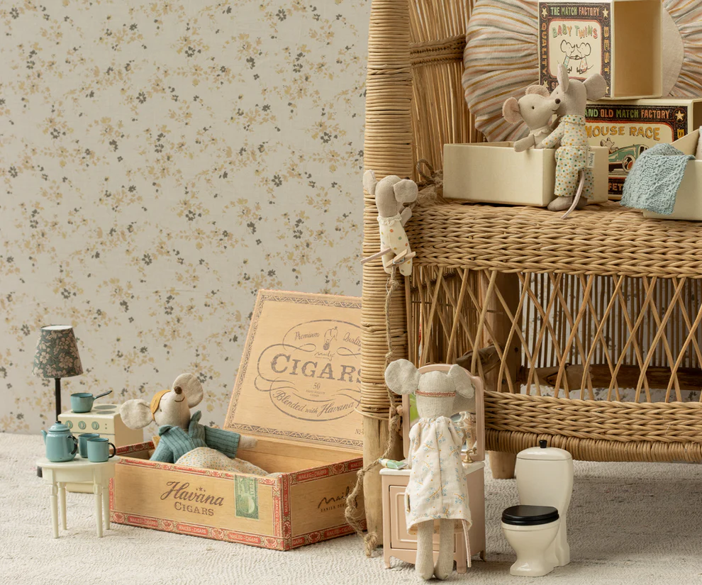 Maileg Kleiner Bruder Maus in Streichholzschachtel 