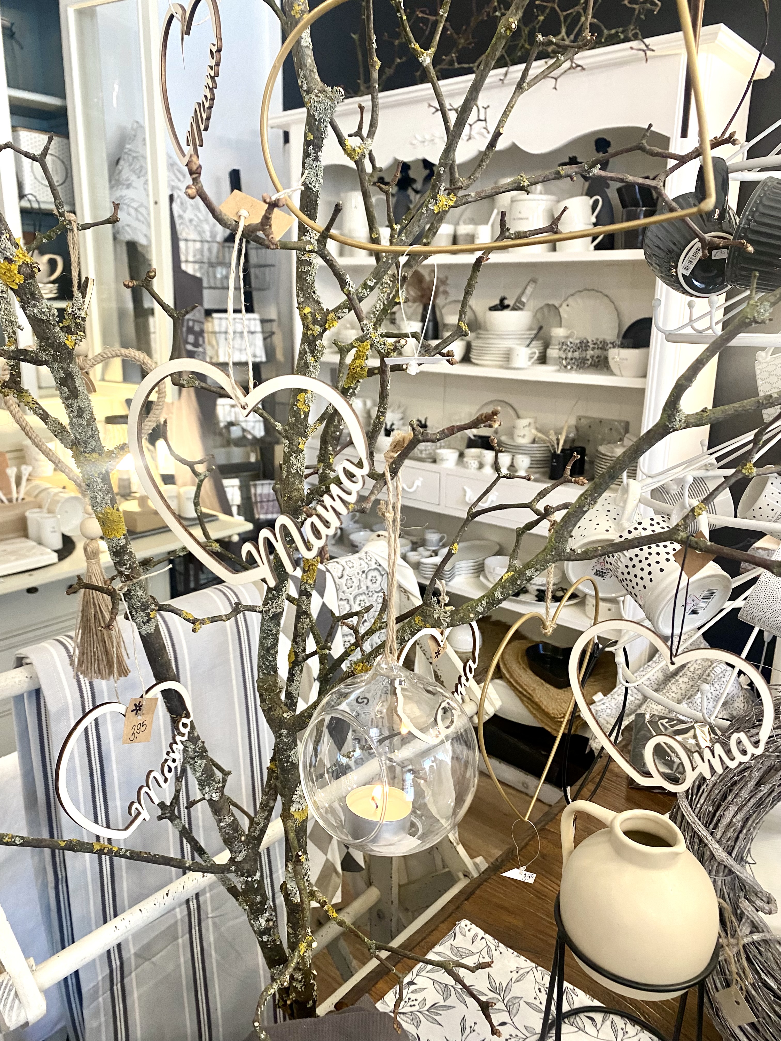 Herz im Holz - HOLZHERZ Anhänger - Mama