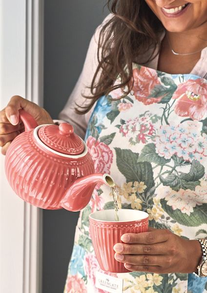 Greengate Alice Coral Teekanne