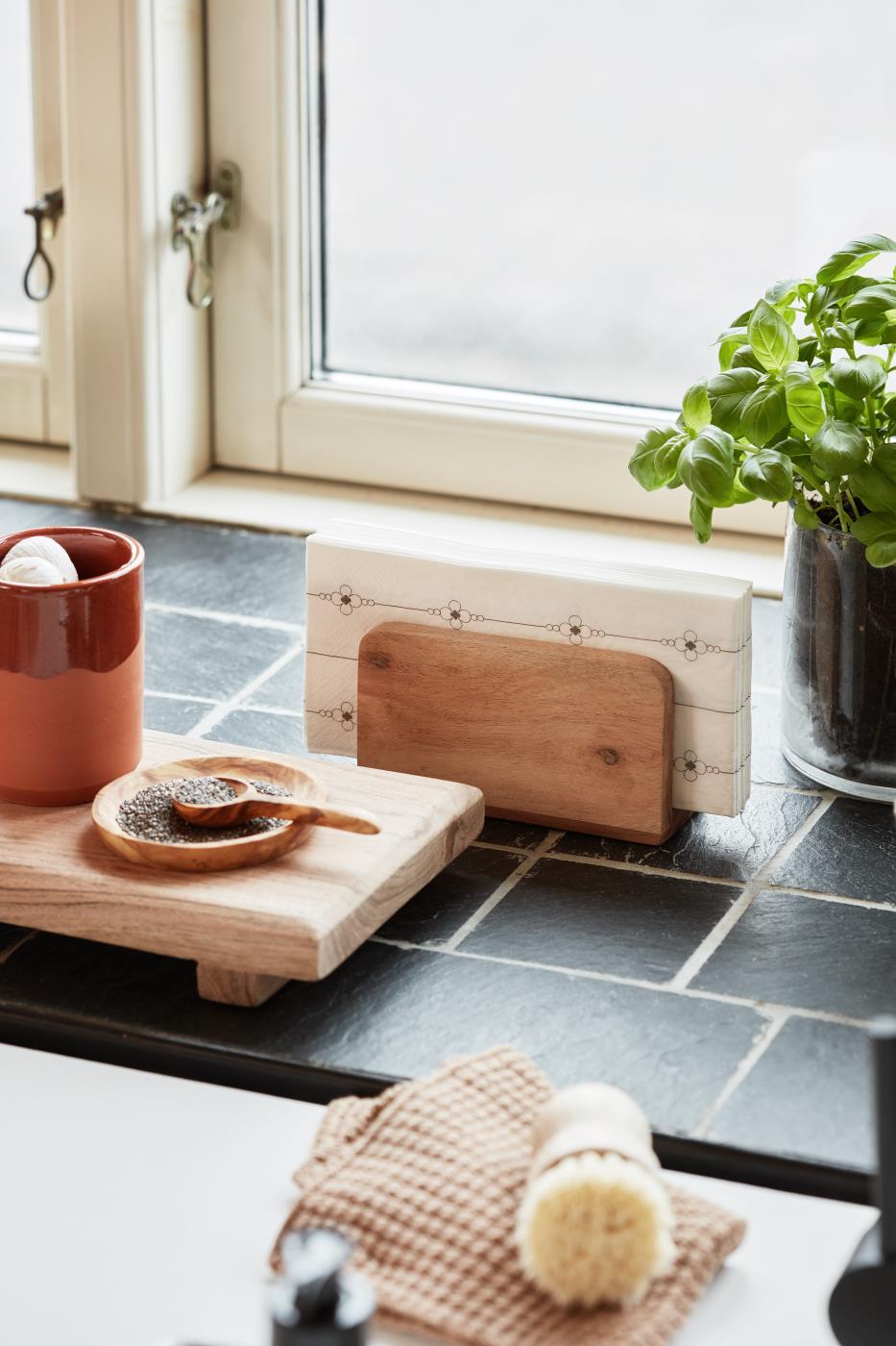 IB Laursen SERVIETTENHALTER AKAZIENHOLZ 