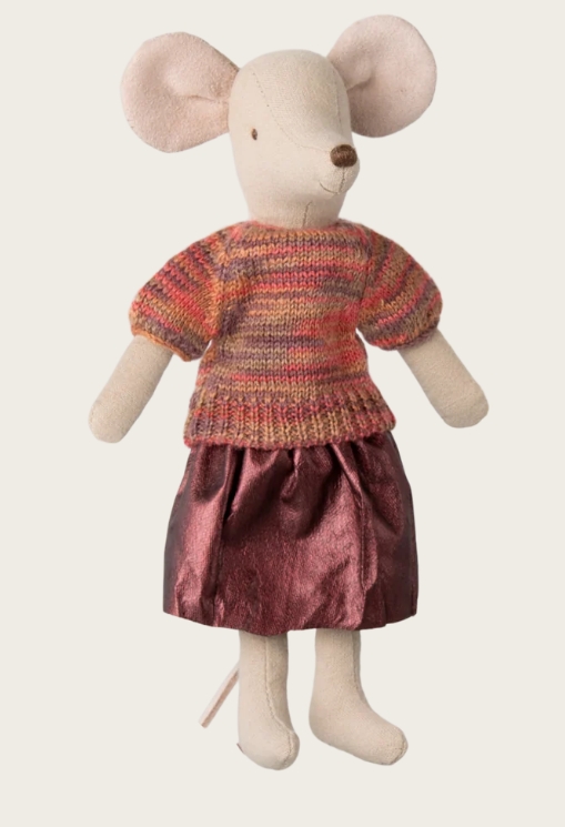 Maileg Zubehör Mäusehaus - Rock und Strickpulli - Mama Maus