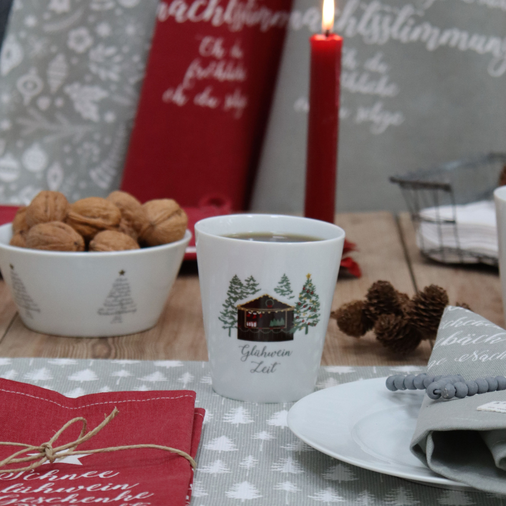 Krasilnikoff Happy Mug GLÜHWEIN ZEIT