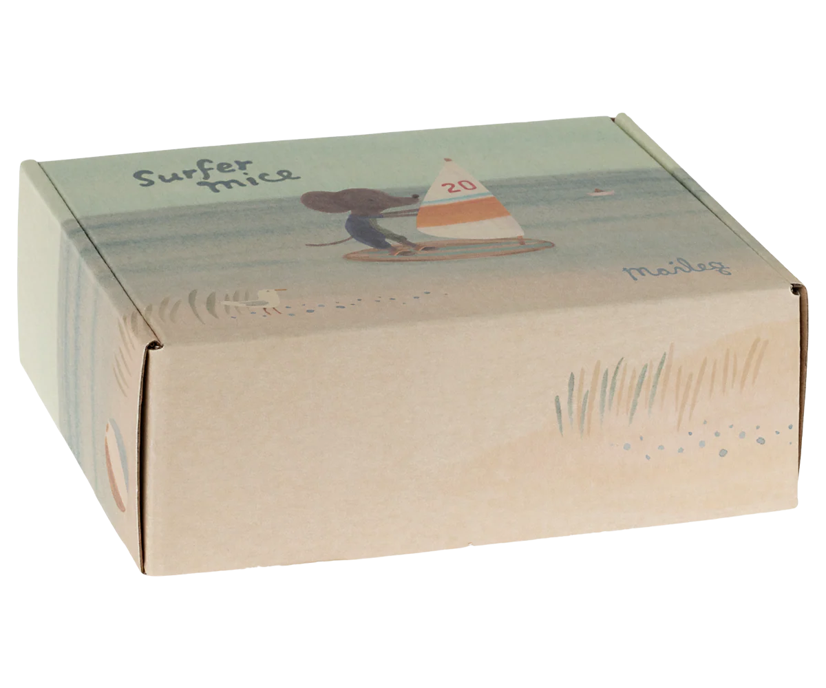 Maileg Strandmaus - Surfer - Kleiner Bruder 