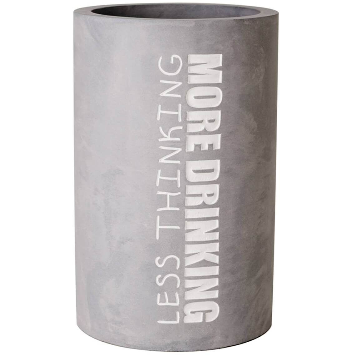 Räder Weinkühler "MORE DRINKING - LESS THINKING"