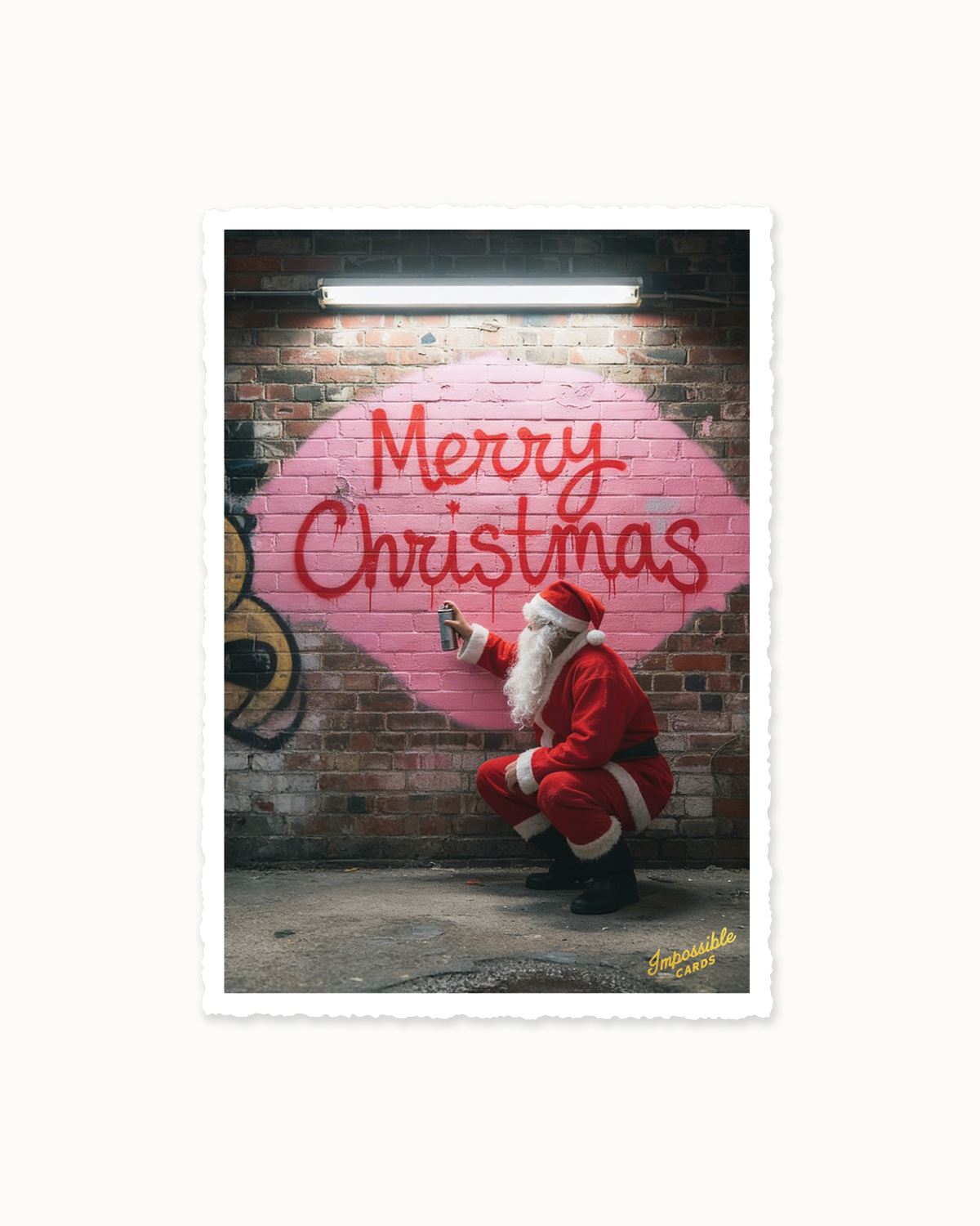 chic.mic - Impossible Weihnachtspostkarte - Christmas Graffiti