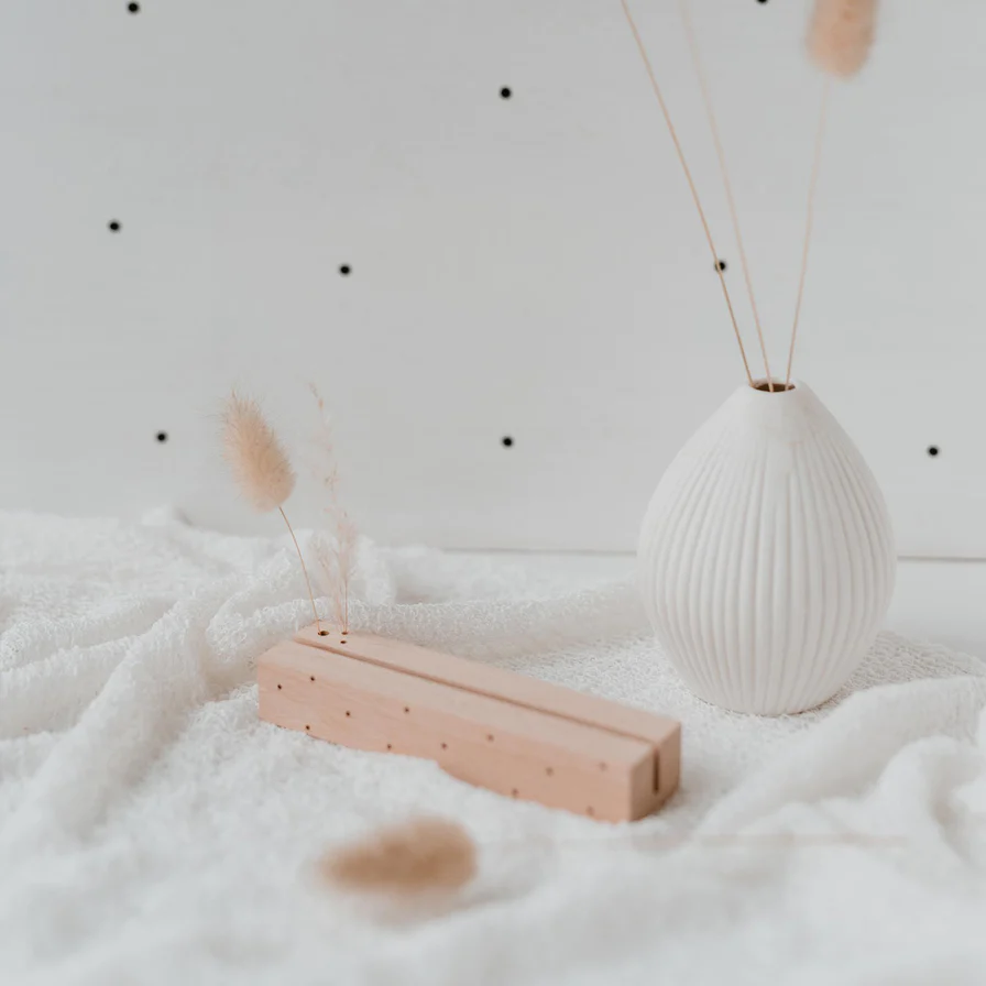 Eulenschnitt Karten- und Trockenblumenhalter Punkte 12 cm