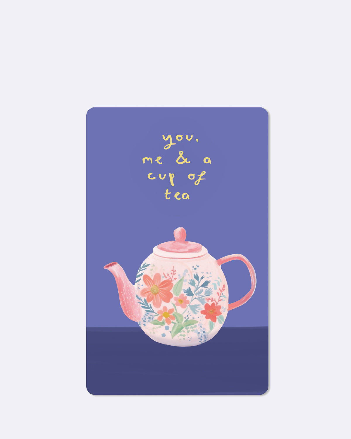 ChicMic Luna Card - Mini Postkarte - Cup of tea