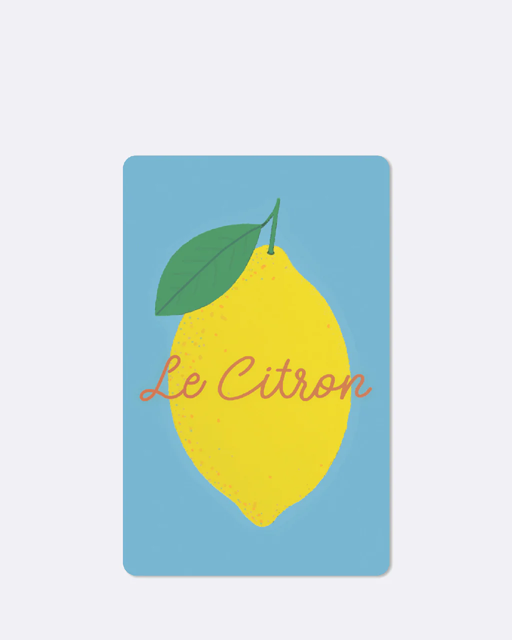 ChicMic Luna Card - Mini Postkarte - Le Citron