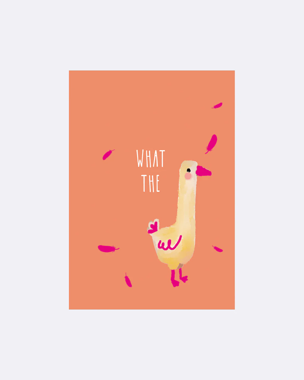 ChicMic YAY Postkarte - What the duck Ente
