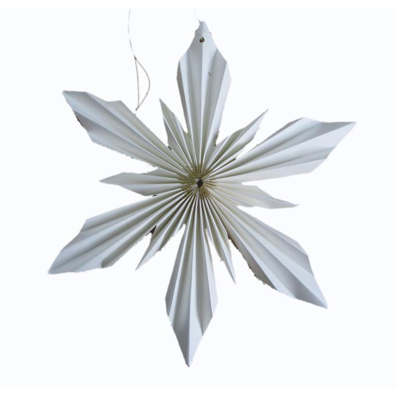 ONLY NATURAL - PAPIER SCHNEEFLOCKE - DURCHMESSER 25 cm 