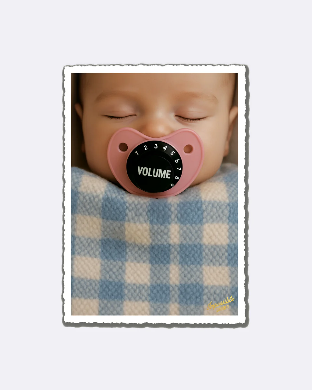 ChicMic Impossible Postkarte - Schlafendes Baby
