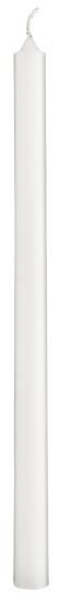 Ib Laursen Dünne hohe Kerze in der Farbe Creme - Durchmesser 1,3 cm / Höhe 20 cm
