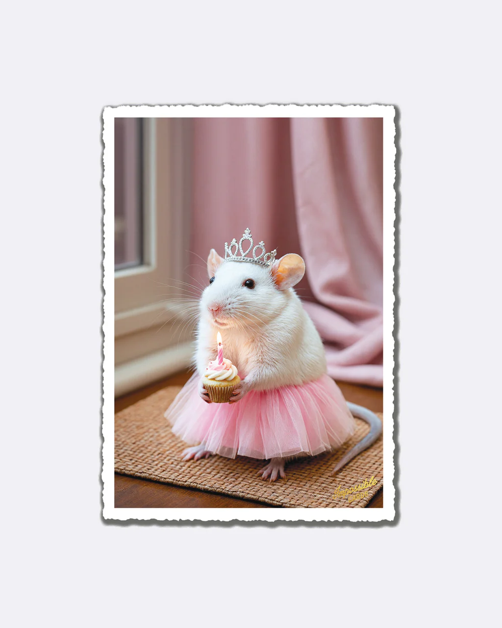 ChicMic Impossible Postkarte - Maus Geburtstag