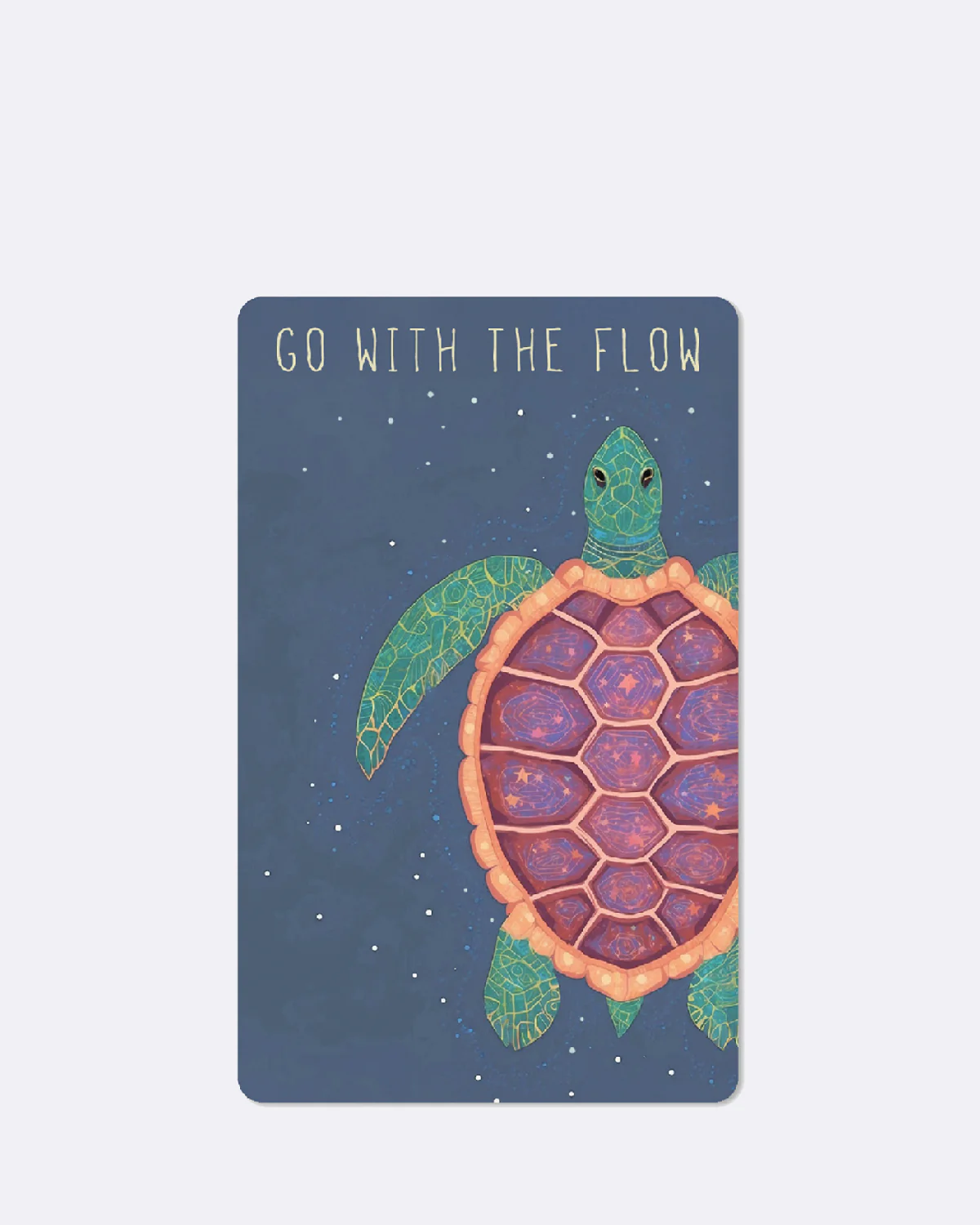 ChicMic Luna Card - Mini Postkarte - GO WITH THE FLOW 