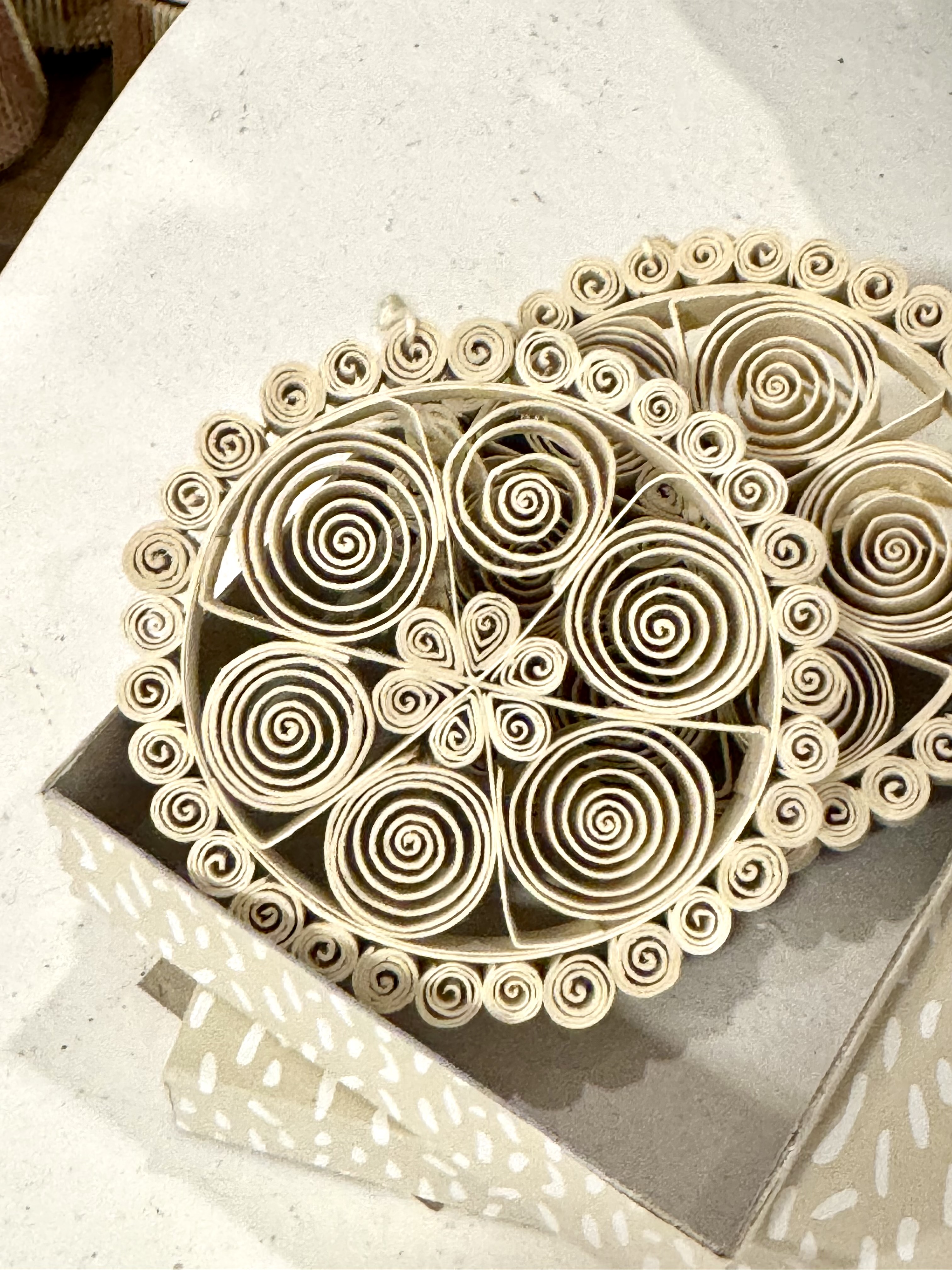 GISELA GRAHAM - STERN NATUR  - Durchmesser ca. 19 cm 