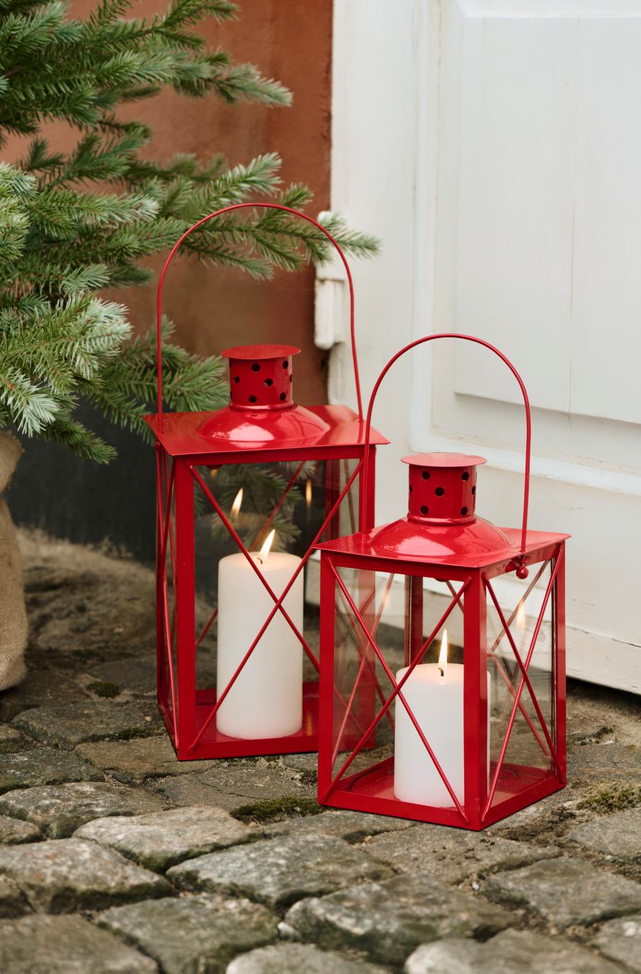 IB LAURSEN LATERNE KLEIN ROT 