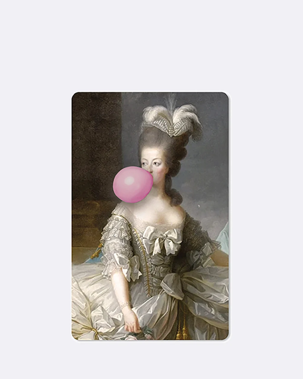 ChicMic Luna Card - Mini Postkarte - Ballon Lady