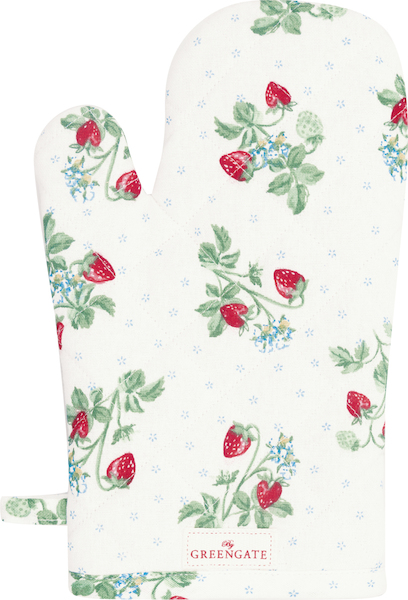 Greengate Berry White Topfhandschuh 