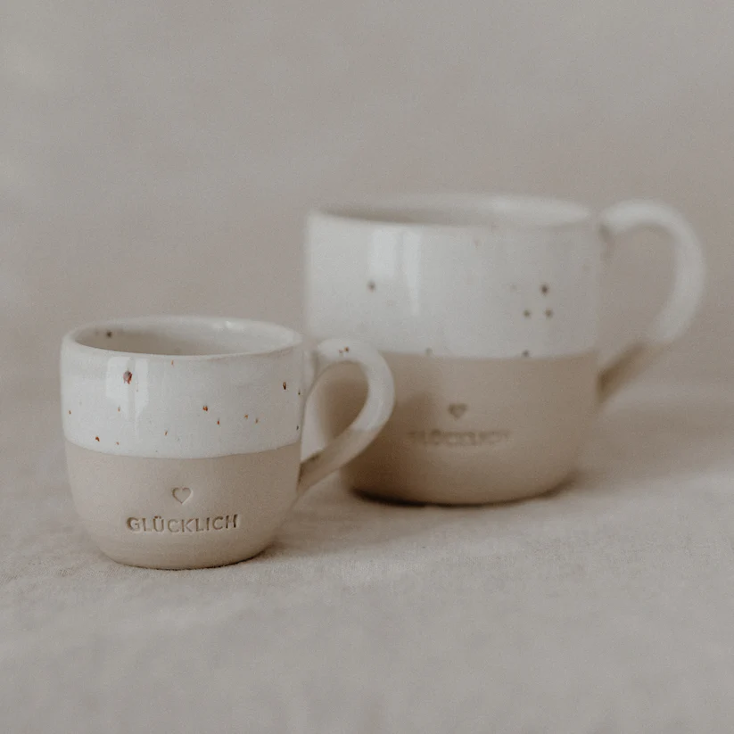 Eulenschnitt Espresso Tasse Glücklich 