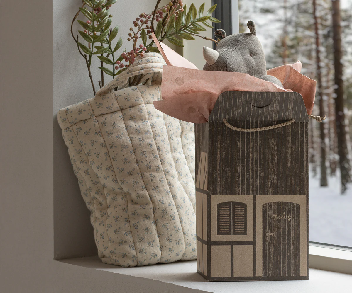 Maileg Bauernhaus Papiertüte - Braun 