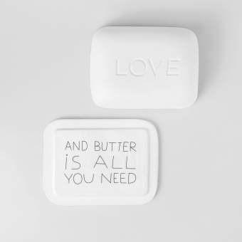 Räder Guten Morgen Butterdose - Love 
