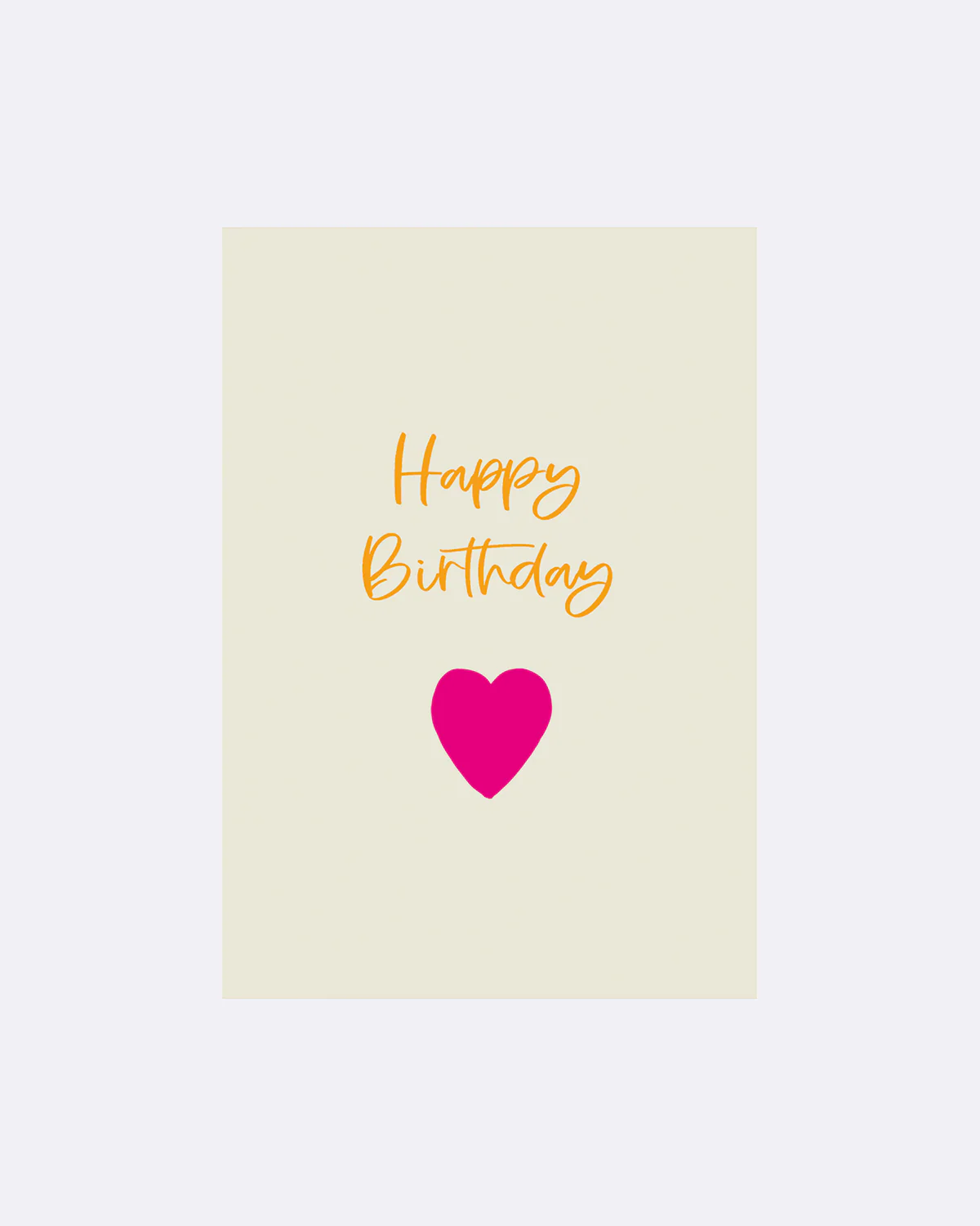 ChicMic YAY Postkarte - HAPPY BIRTHDAY - HERZ PINK 