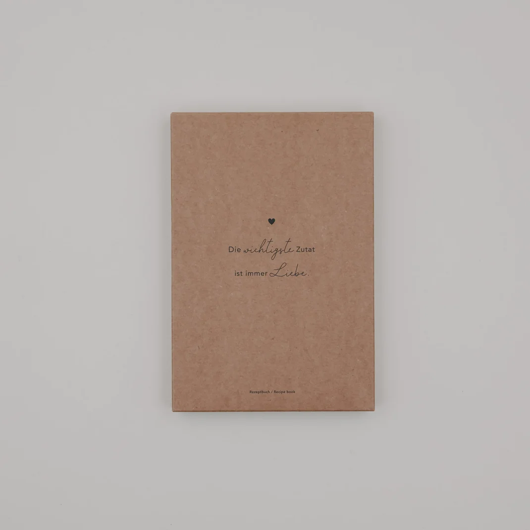 EULENSCHNITT REZEPTBUCH "DIE WICHTIGSTE ZUTAT IST IMMER LIEBE"