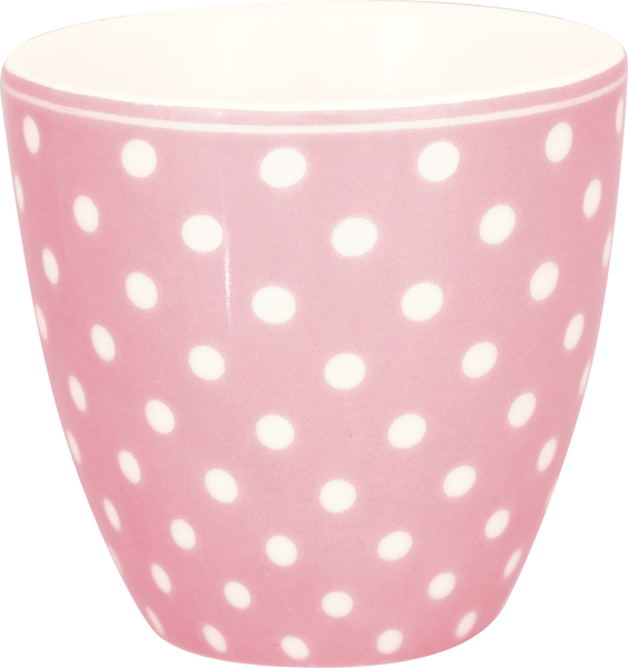 Greengate Mini Latte Cup Dotty Pale Pink