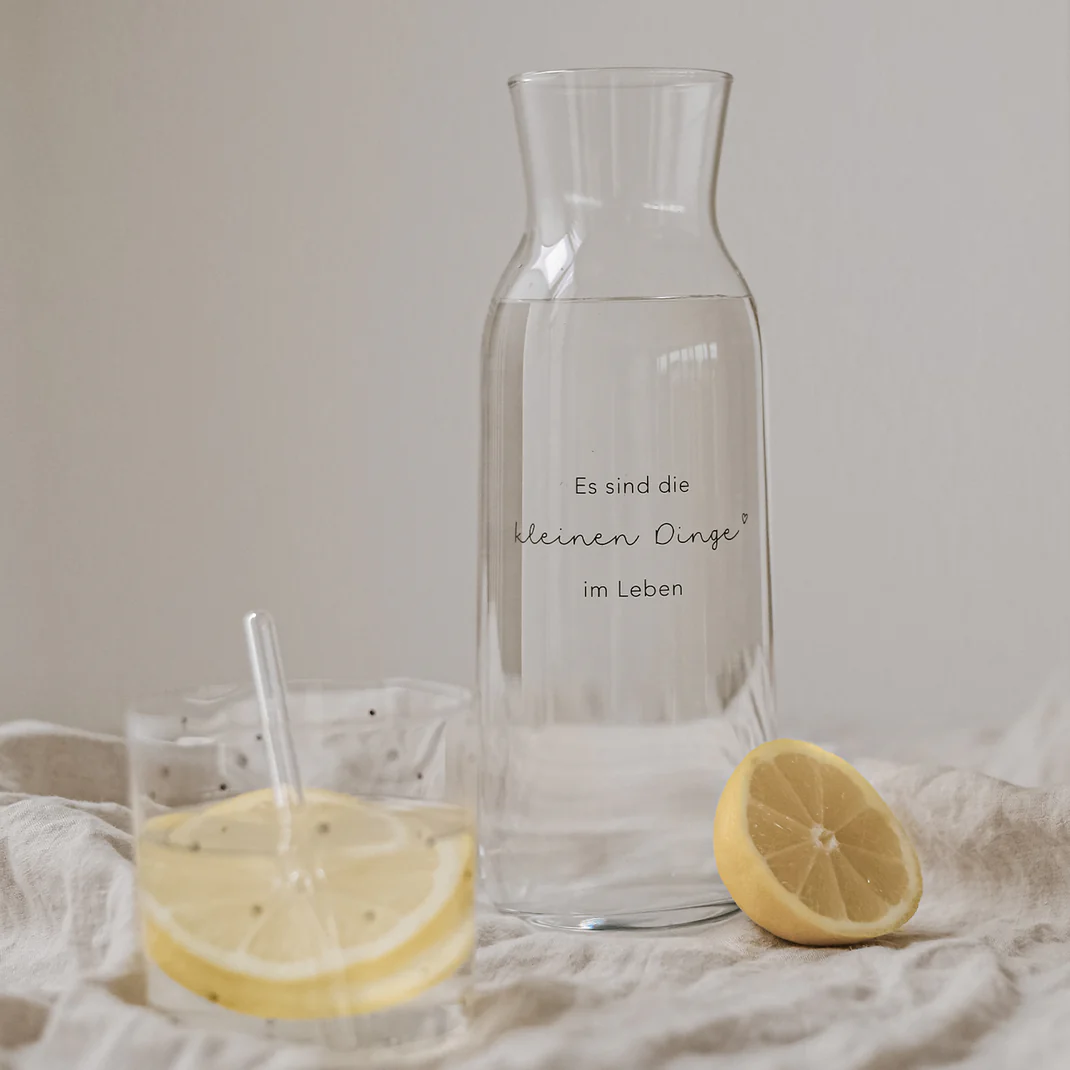 Eulenschnitt Karaffe - Die kleinen Dinge 