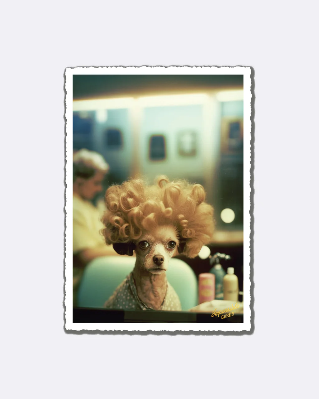 ChicMic Impossible Postkarte - Hund Locken