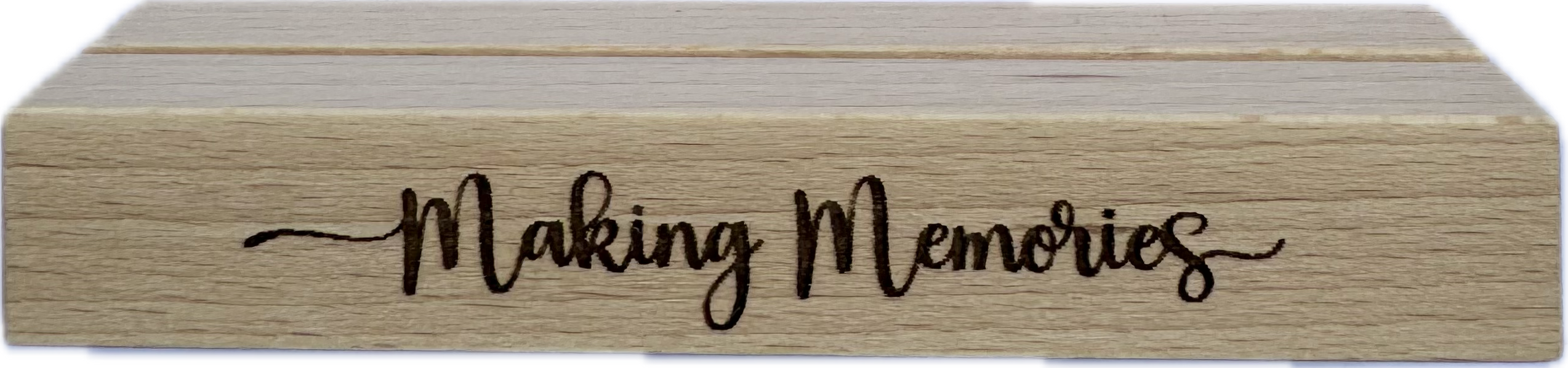 Herz im Holz - Foto- und Kartenständer Making Memories 